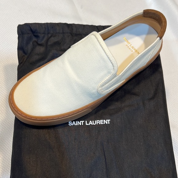 Saint Laurent Venice Low Top Slip On Size 39 - Picture 1 of 10